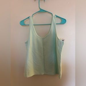 Sea foam green Old Navy slight crop tank